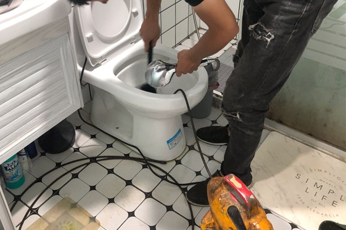 钦北疏通下水道