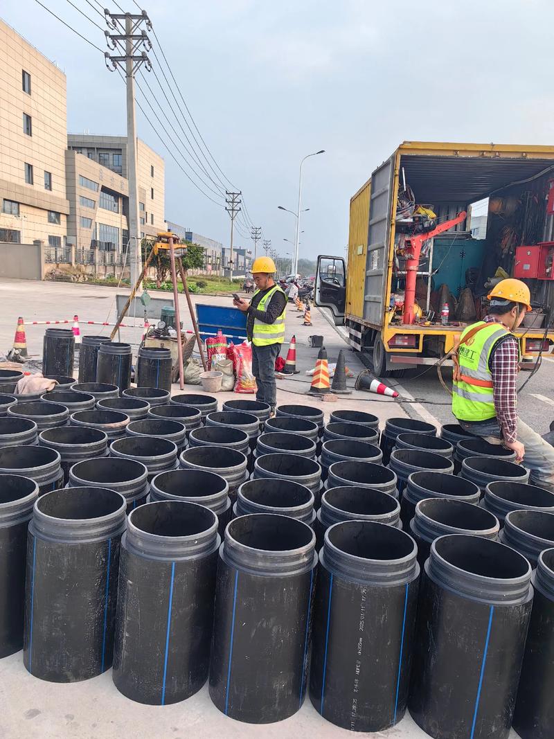 钦北管道短管置换