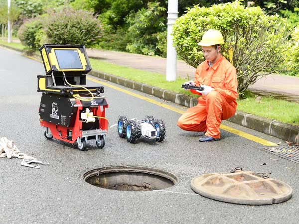 钦北管道机器人检测