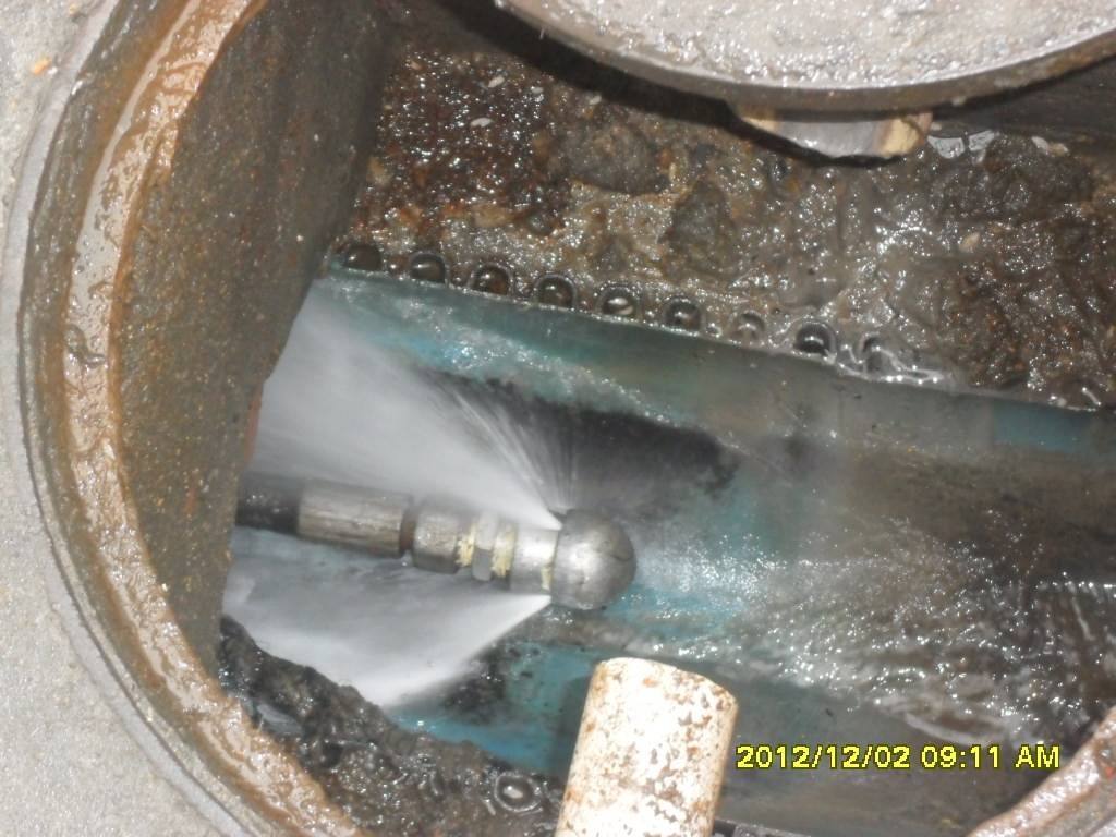 钦北污水管道高压清洗