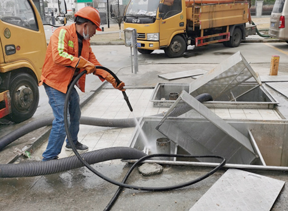 钦北隔油池清理